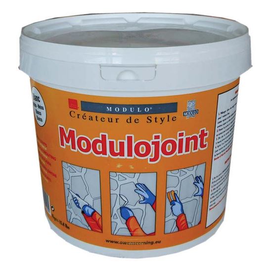 Immagine di FUGA PER PLACCHETTE, IN GESSO E CEMENTO, INTERNO ED ESTERNO, 7 KG, EFFETTO BIANCO