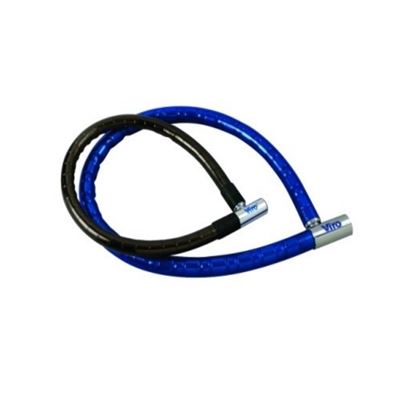 Immagine di CAVO ANTIFURTO VIRO PER BICICLETTE, SERPIS, ACCIAIO INTRECCIATO,Ø20 MM, LUNGHEZZA 100 CM