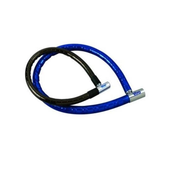 Immagine di CAVO ANTIFURTO VIRO PER BICICLETTE, SERPIS, ACCIAIO INTRECCIATO,Ø20 MM, LUNGHEZZA 100 CM