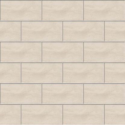 Immagine di PAVIMENTO TEMPIO 30,2X60,4 CM, GRES PORCELLANATO, SPESSORE 8 MM, CONFEZIONE DA 1,68 M², COLORE BIANCO