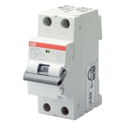 Immagine di INTERRUTTORE MAGNETOTERMICO ABB 20A 2P 4,5KA CURVA C 2 MOD