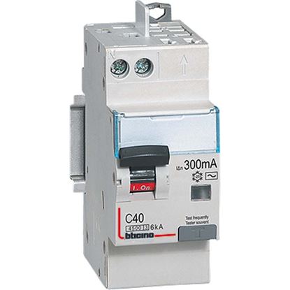 Immagine di INTERRUTTORE MAGNETOTERMICO BTICINO DIFFERENZIALE 1P+N 20A, 4,5KA, 30MA, 2 MODULI, 230 VA.C