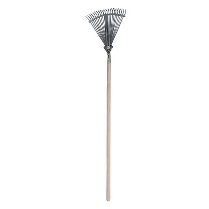 Immagine di SCOPA FOGLIE REGOLABILE, MANICO IN FAGGIO, 150 CM, IN METALLO