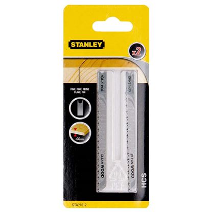 Immagine di 2 LAME PER TAGLIO FINE, SU LEGNO, HCS, ATTACCO A U, 100X2.5 MM