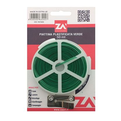 Immagine di PIATTINA VERDE CON DISPENSER, 2,8X50 MT