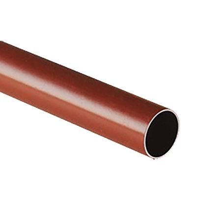 Immagine di TUBO PLASTIFICATO, COLORE MARRONE, LUNGHEZZA 1,5 MT, Ø18 MM
