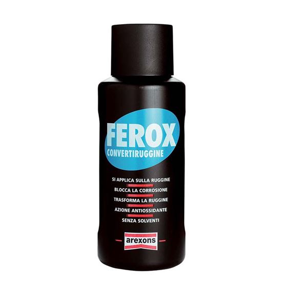 Immagine di ANTIRUGGINE FEROX, PER LA PROTEZIONE DI TUTTE LE SUPERFICI FERROSE, ARRUGGINITE, NUOVE, VERNICIATE E NON, 750 ML