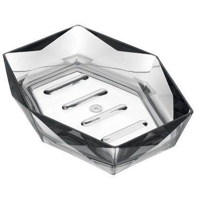 Immagine di PORTASAPONE, DIAMANTE, COLORE GRIGIO