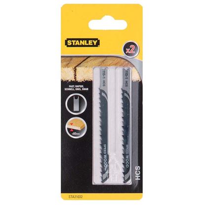 Immagine di 2 LAME PER TAGLIO VELOCE, SU LEGNO, HCS, ATTACCO A U, 100X4 MM