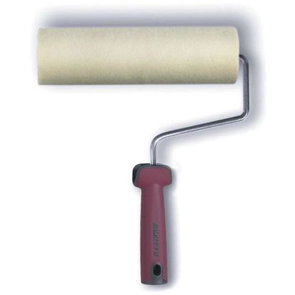 Immagine di RULLO VELOUR, GAMBO GALVANIZZATO ARGENTO, MANICO SOFT TOUCH, 22 CM